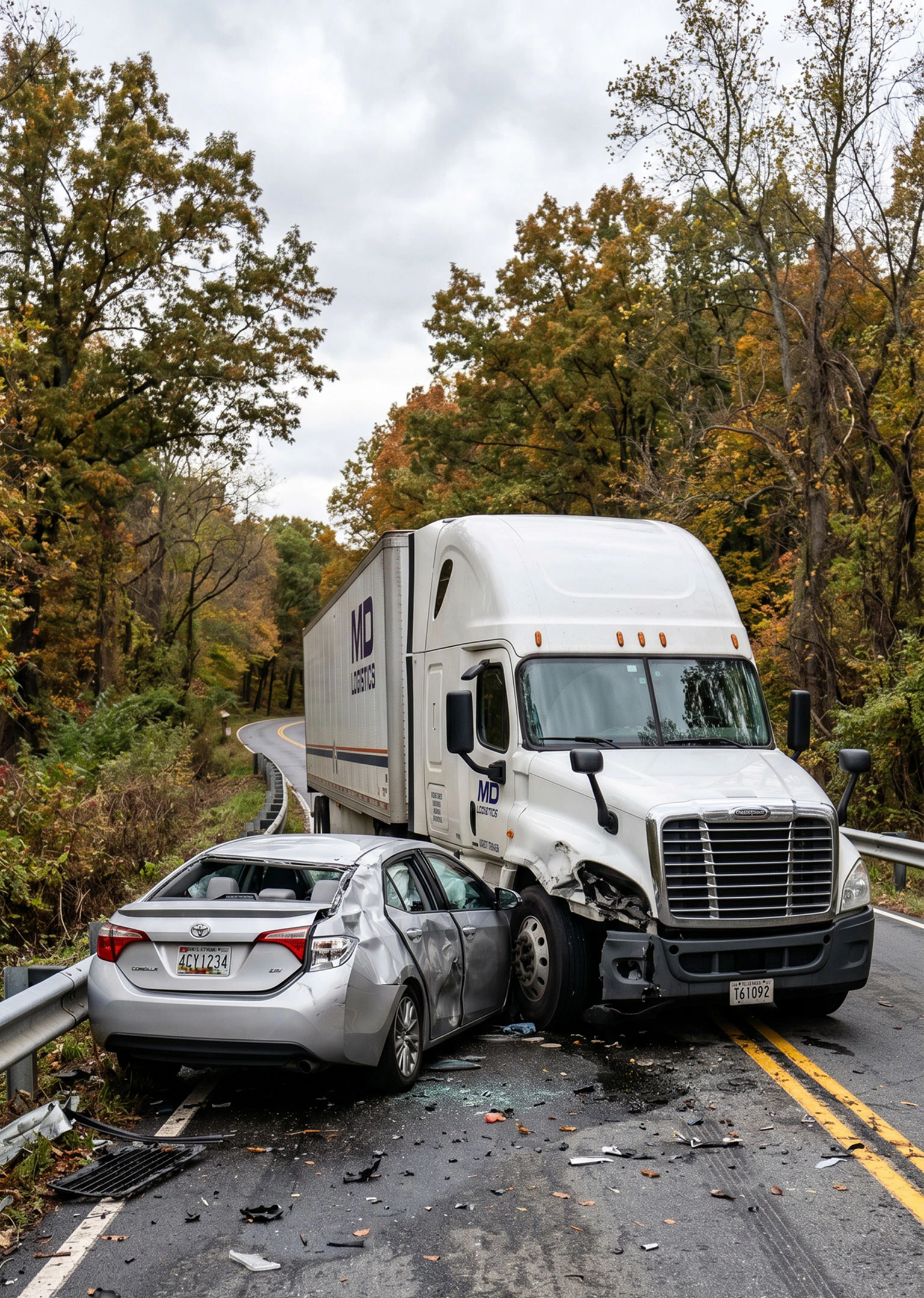 truck crash