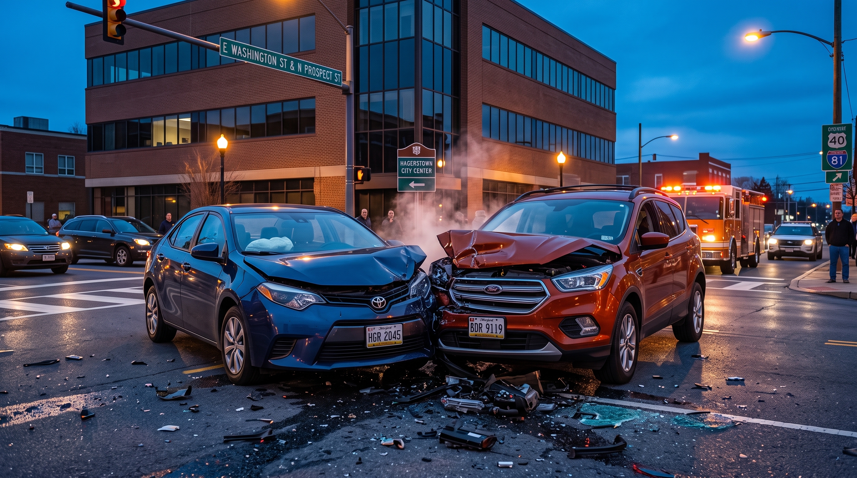 Head-on collision