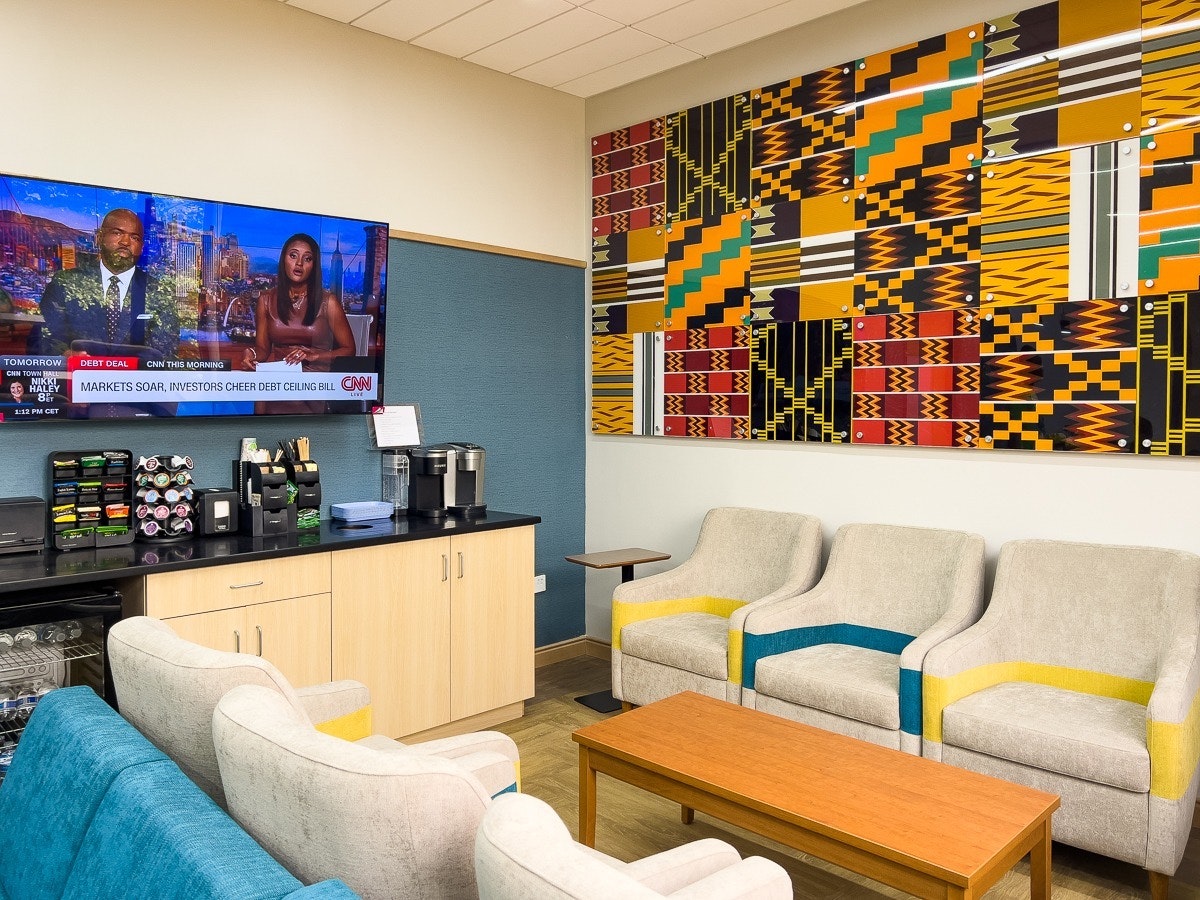 dentist office waiting room