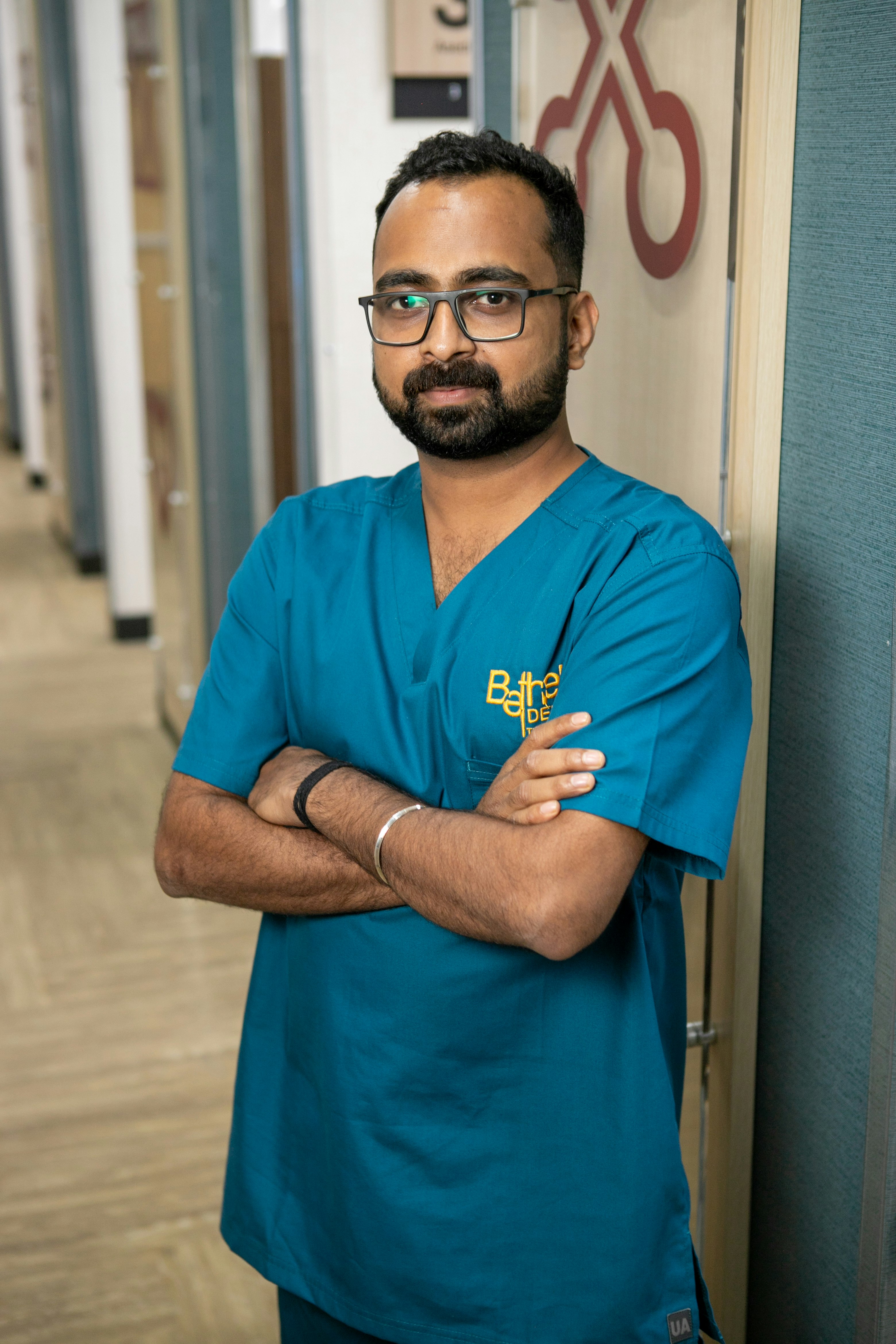 headshot of our periodontist, Dr. Varun Muraleedharan