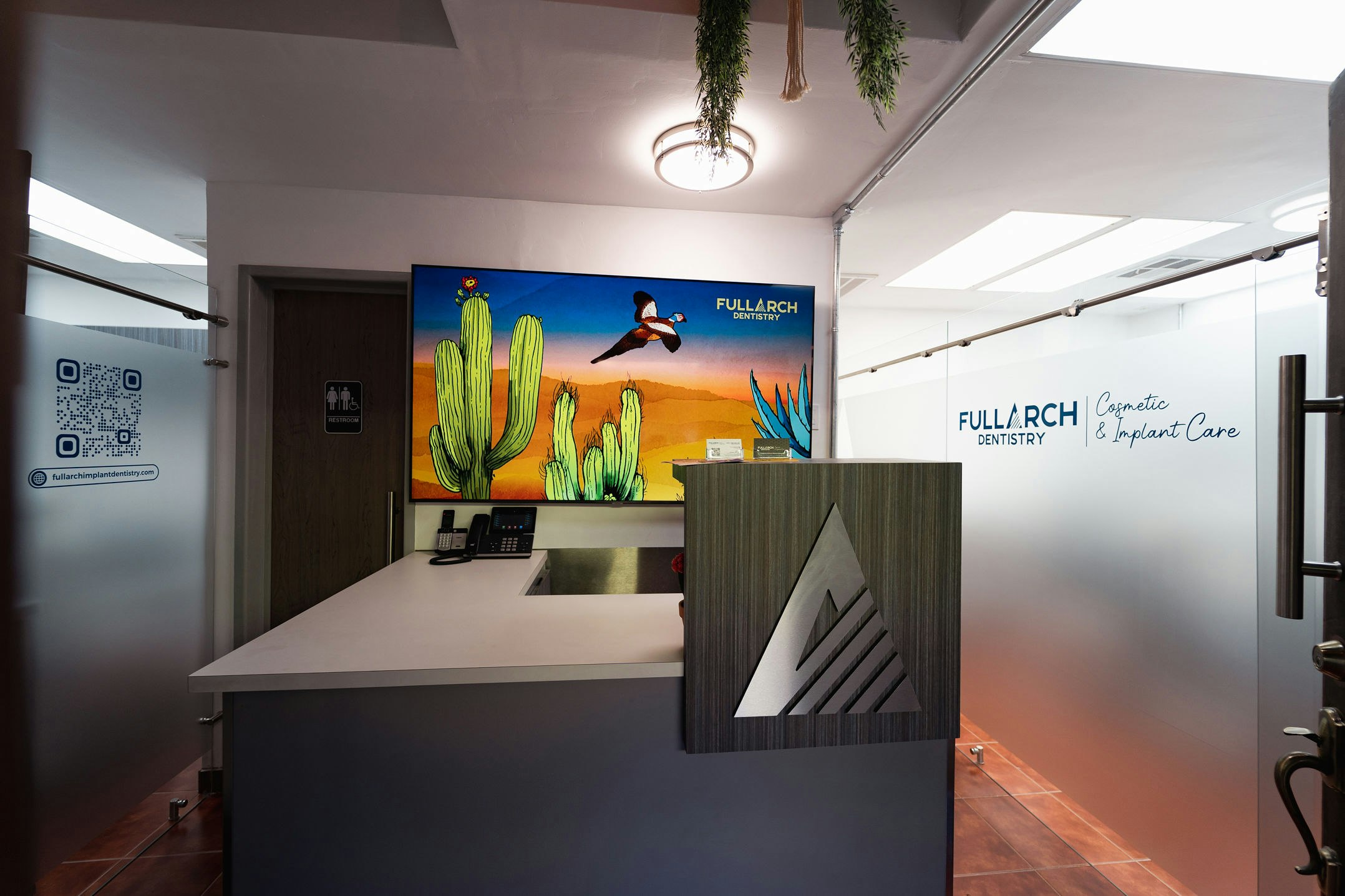 Interior of Fullarch Implant Dentistry in Vicente Guerrero, BC