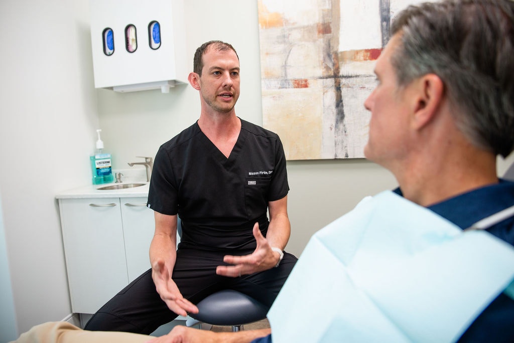Doctor Performing Local Sedation on Patient