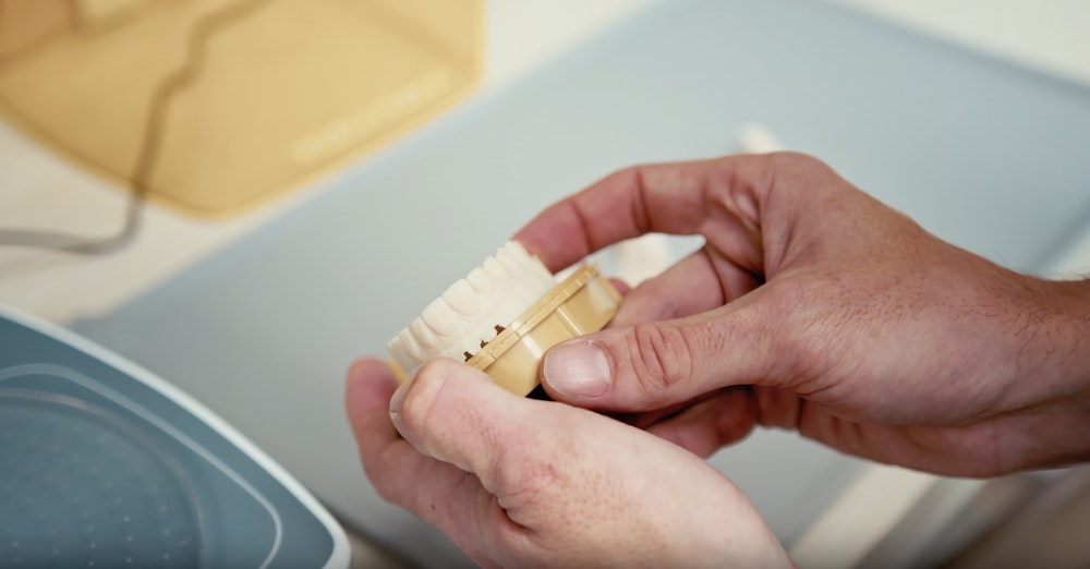 model of a dental arch