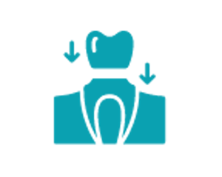 Dental crown icon
