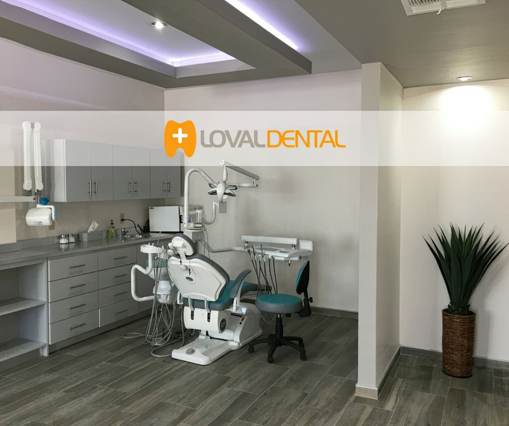 Loval Dental exam room in Los Algodones