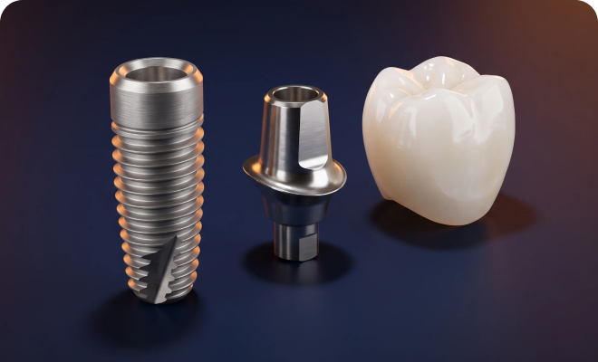 Dental implant parts