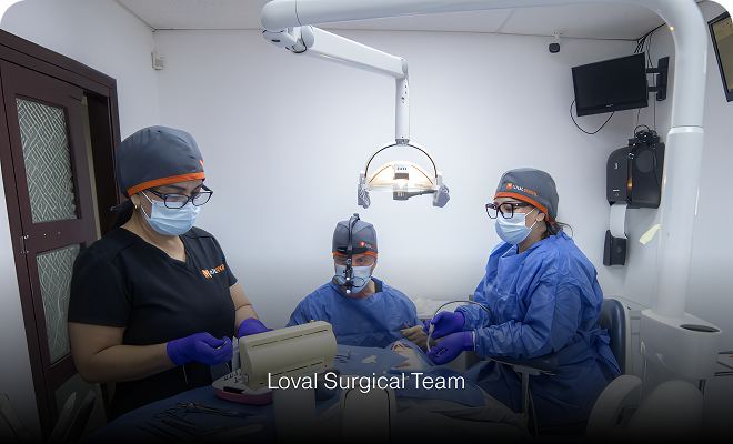 Loval surgical team