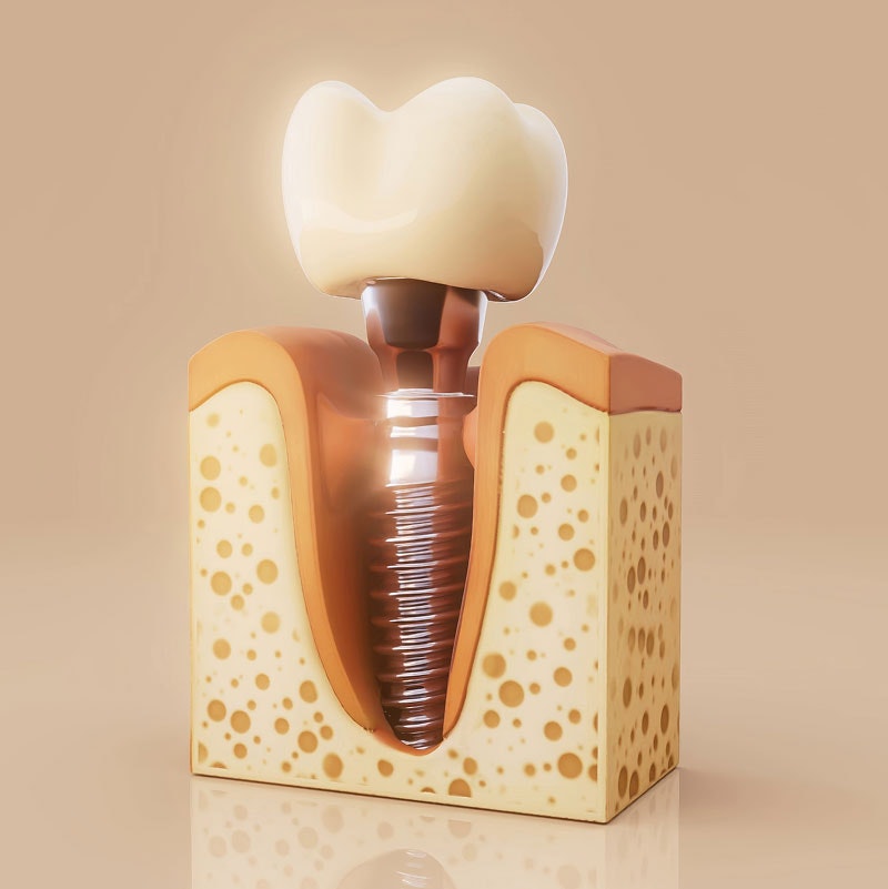 dental implant model