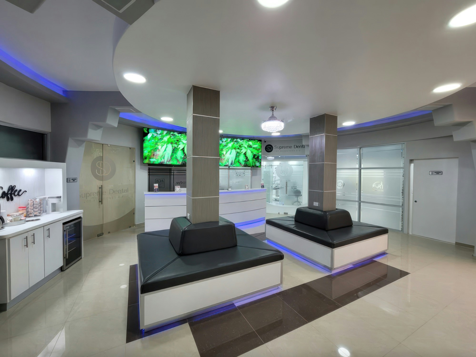 Interior of Los Algodones office