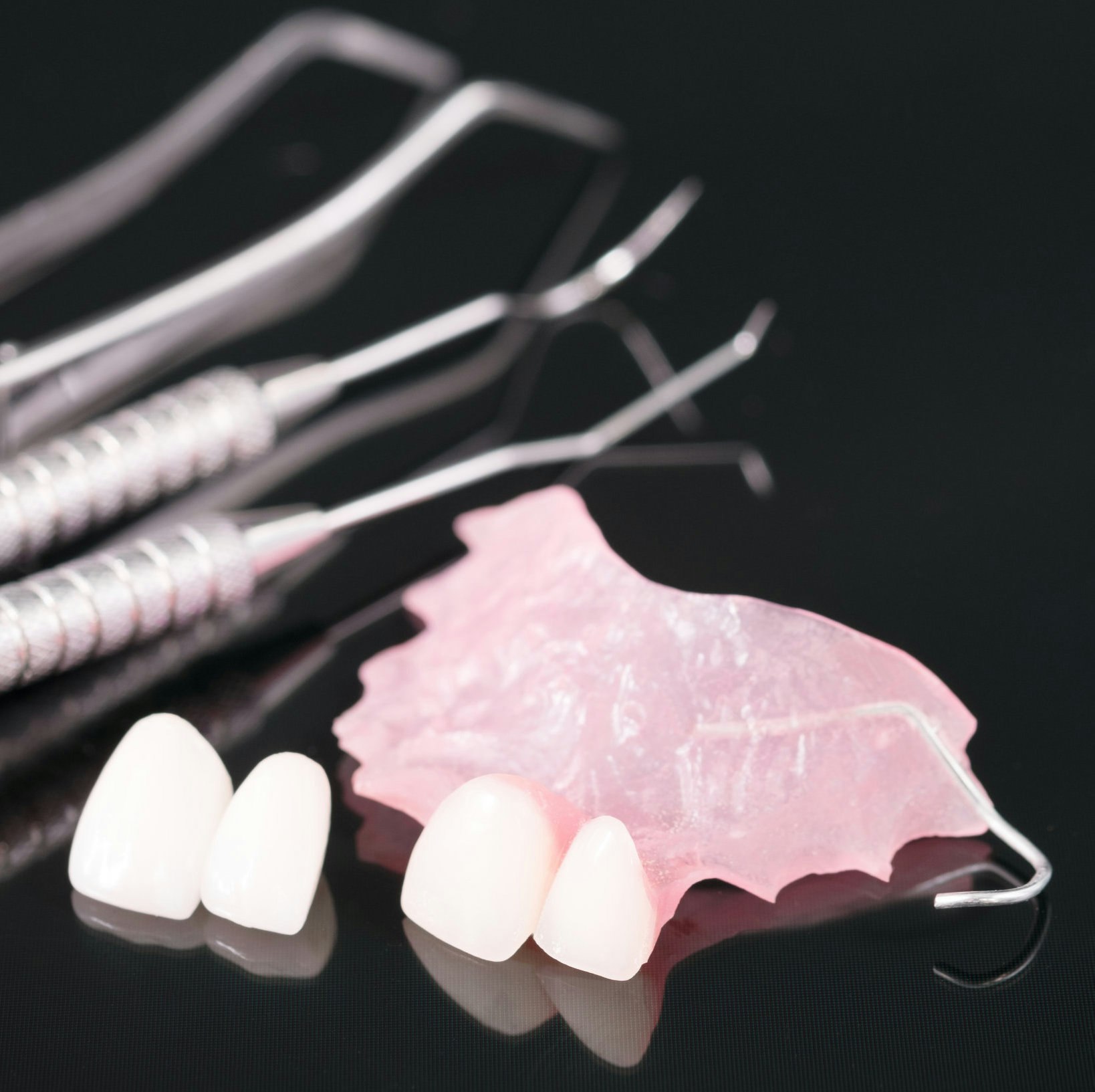 Partial denture and restorations