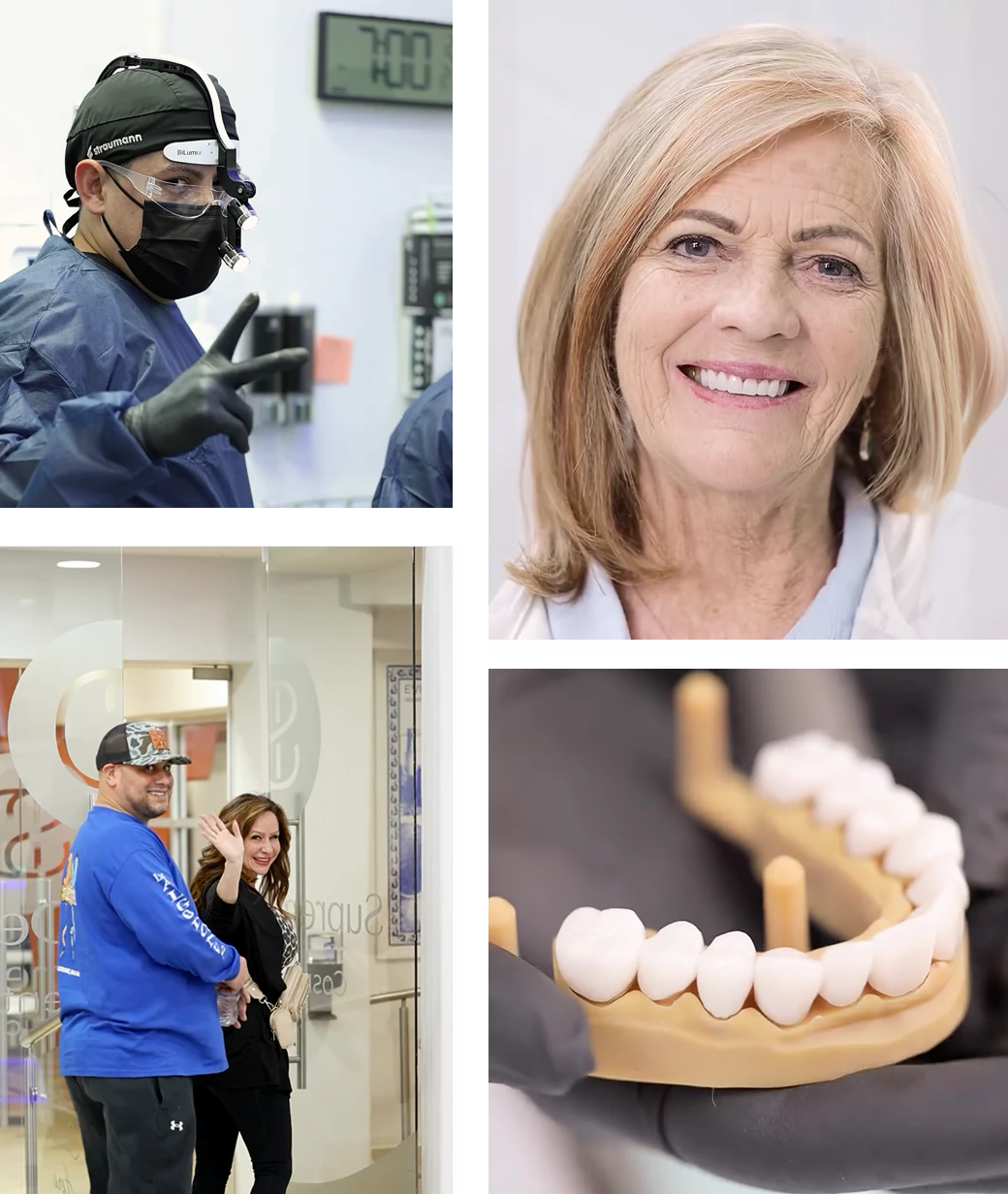 team & patients at Supreme Dental