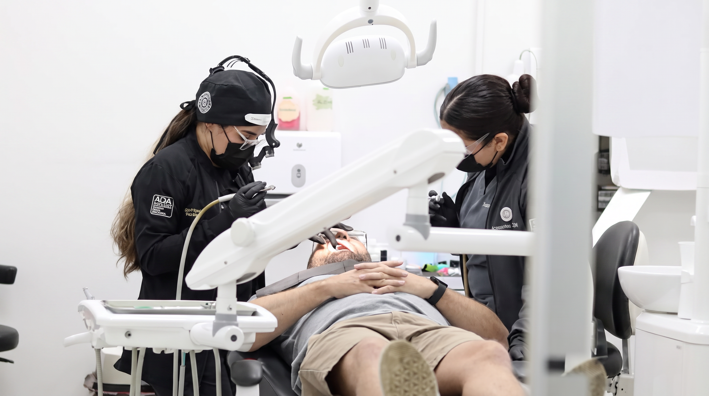 Dental procedure at Supreme Dental Clinic