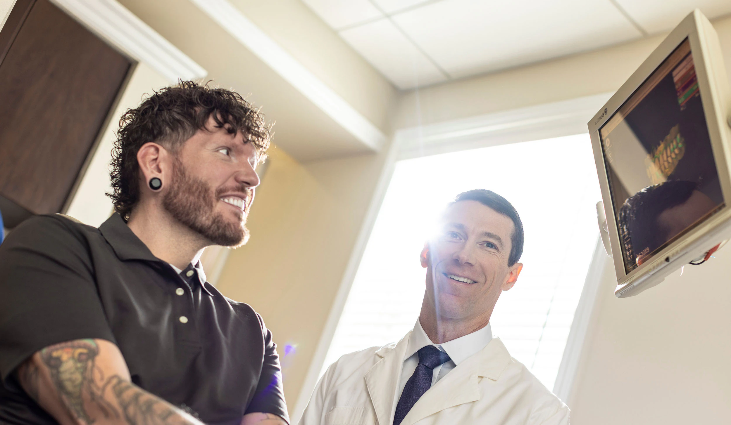 Doctor and patient