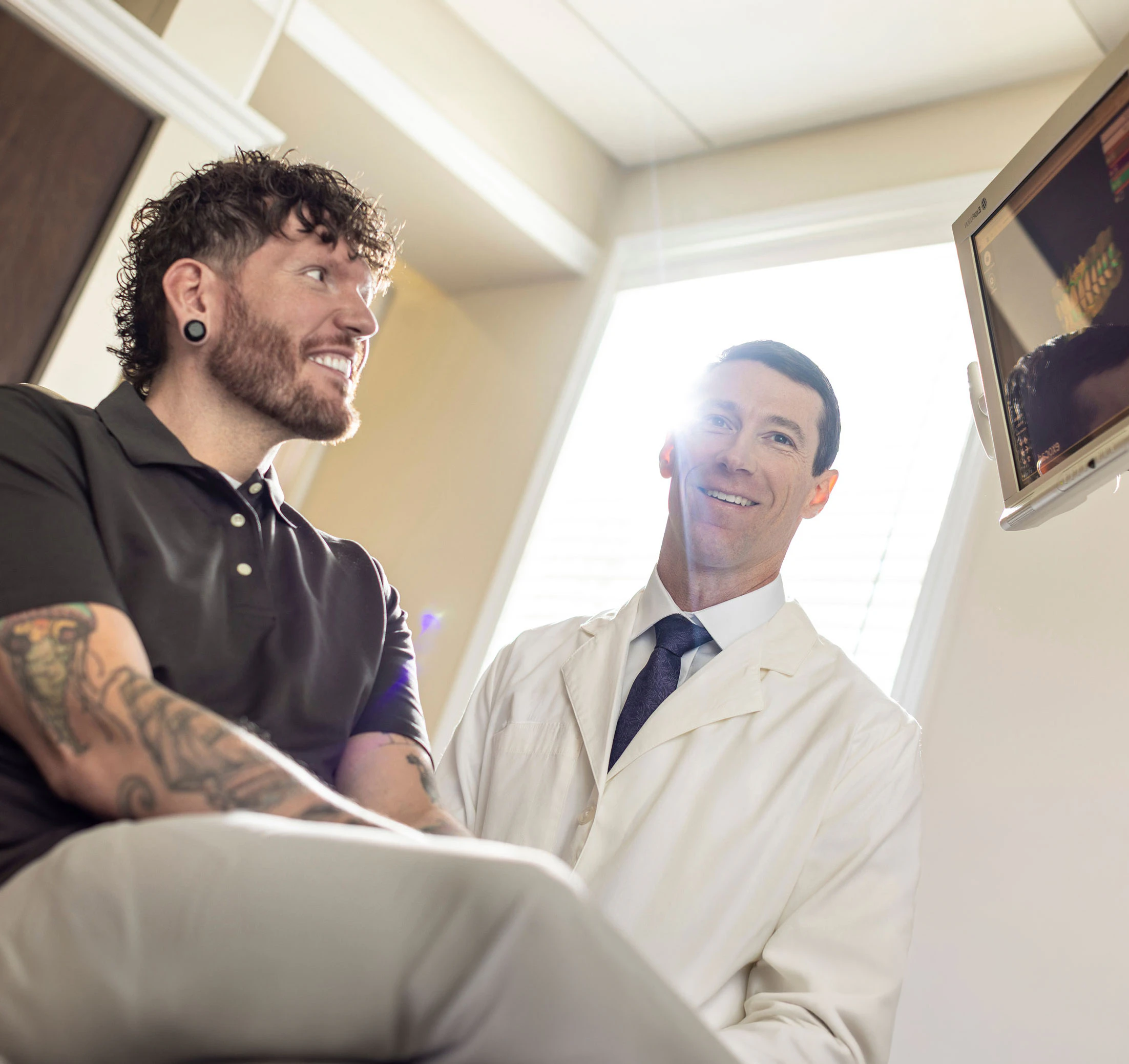dr. whalen and patient