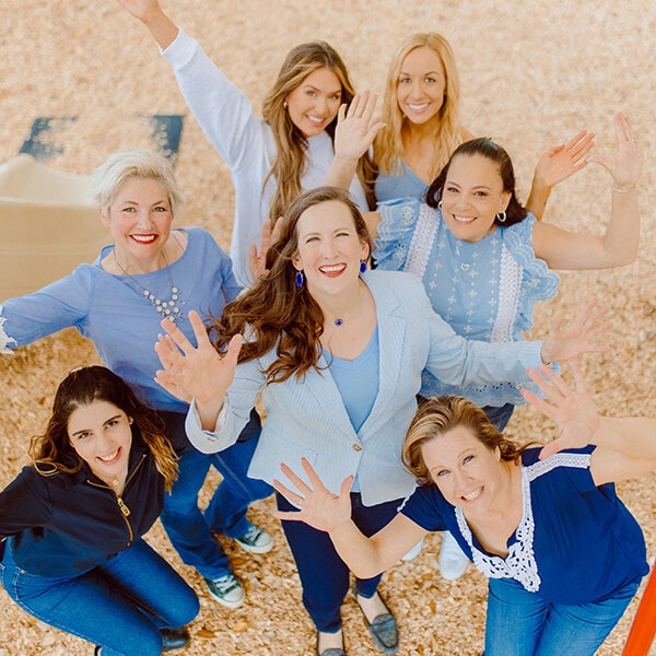 Group of people smiling