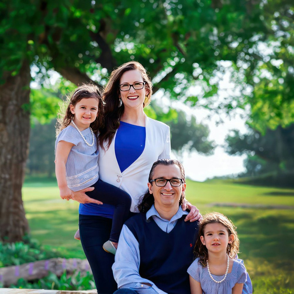 Dr. Sarah Jovanovski, Dr. Ace Jovanovski, and their two daughters