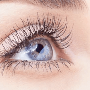 Healthy, moisturized eye