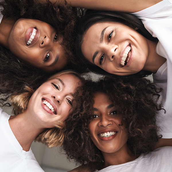 Happy patients after treatment at Serenity Med Spa