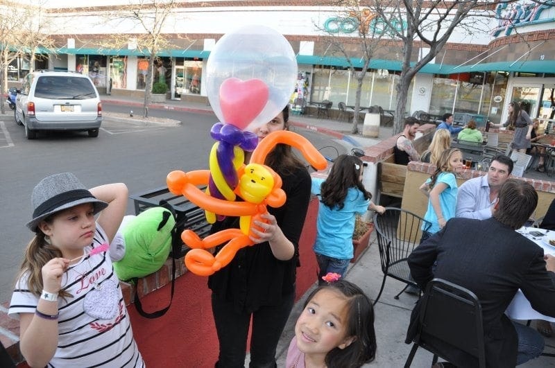 Children at fundraiser