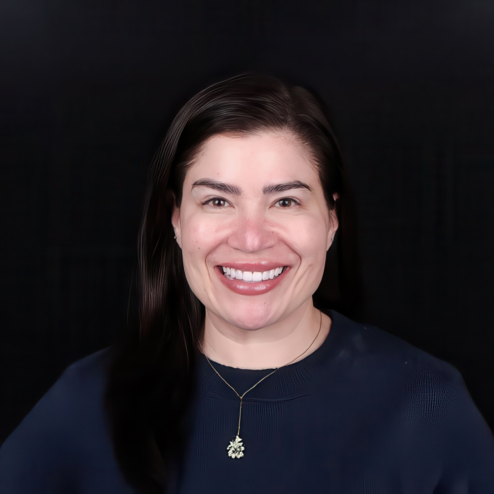 woman with brilliant smile