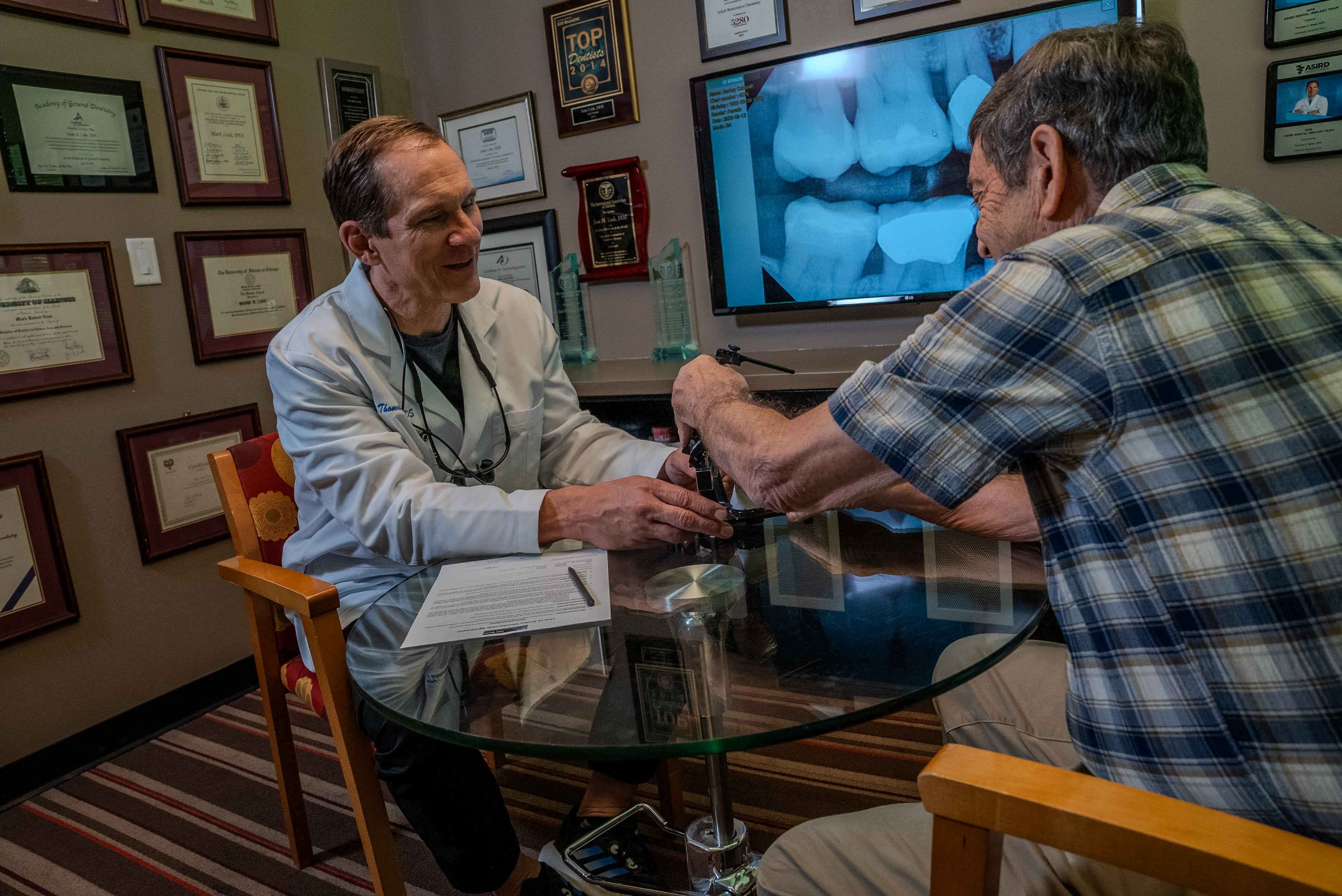 doctor and patient in consultation