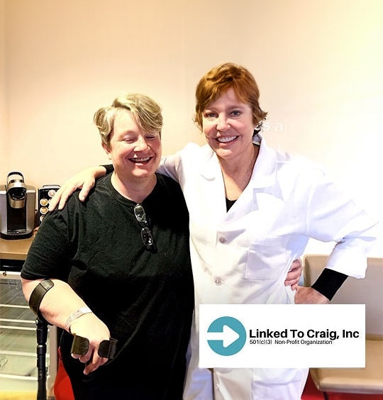 Jean Link, DDS with patient