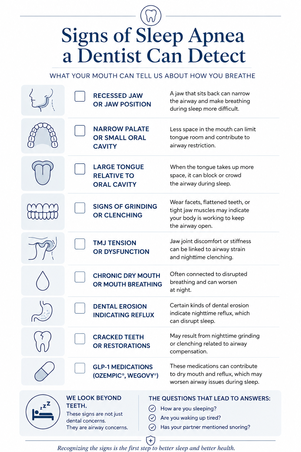 signs of sleep apnea