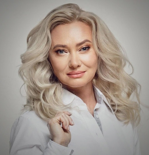 Beautiful woman after Morpheus8 treatment