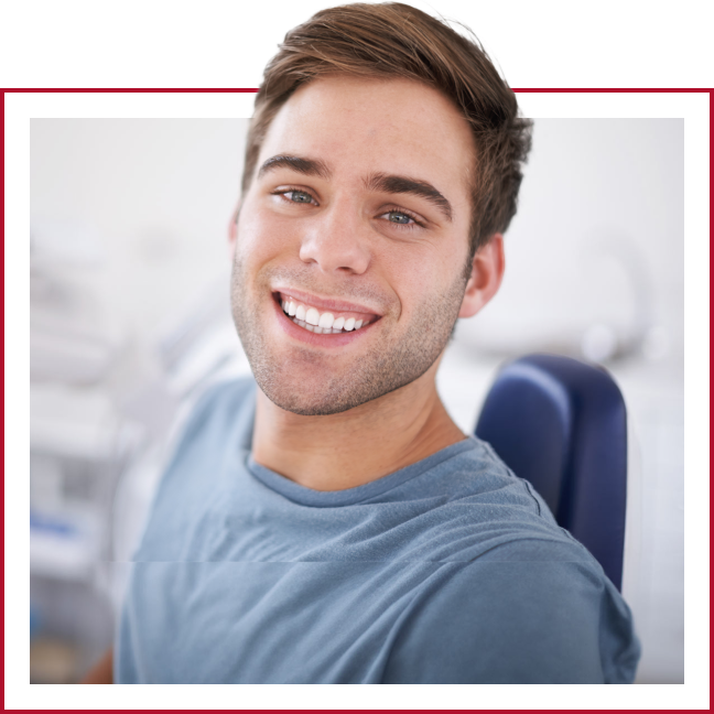 Smiling Austin dental patient