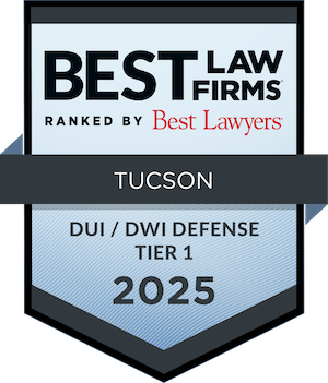 Ranked Tier 1 Best Law Firms in DUI/DWI Defense 2025 by Best Lawyers