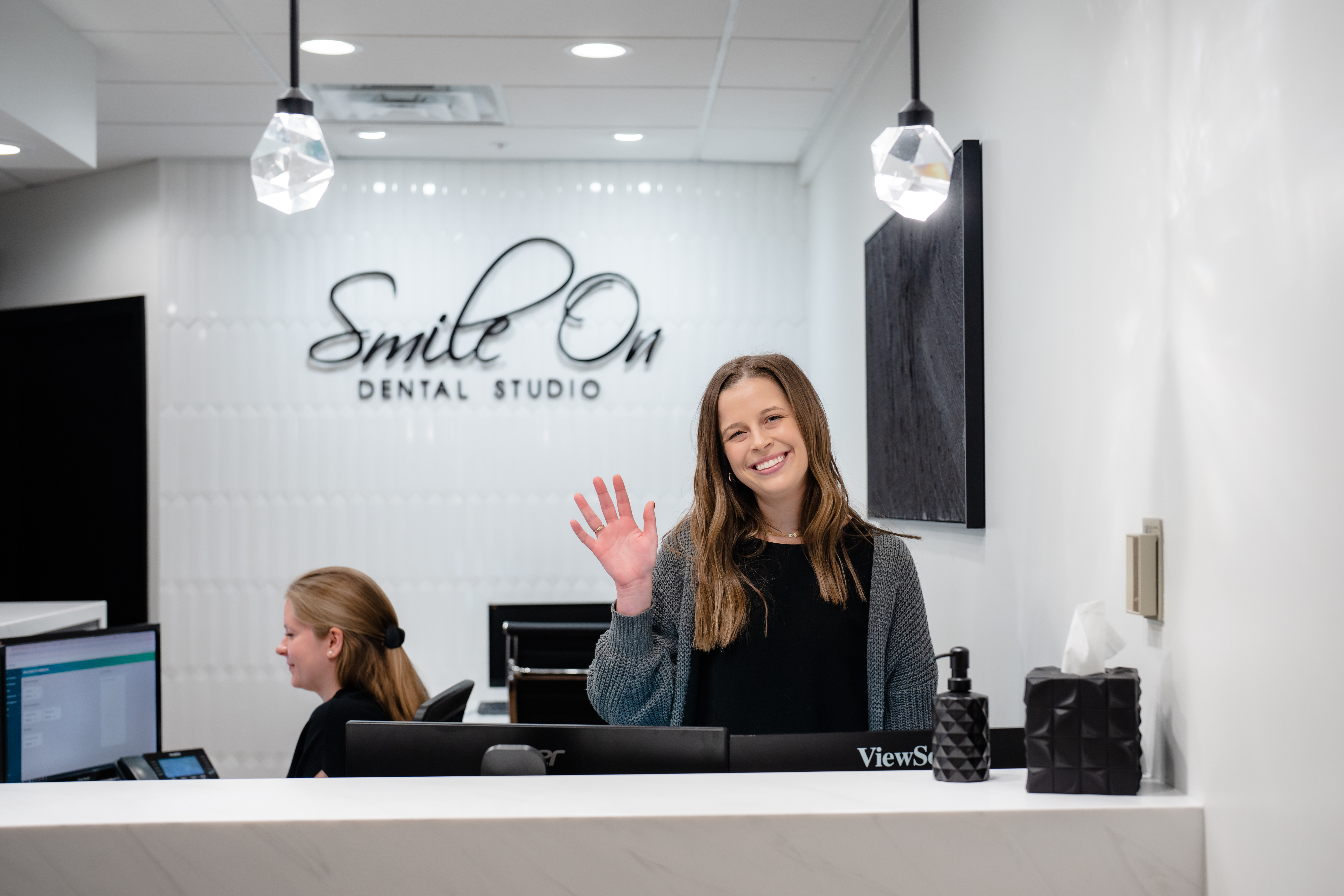 friendly front desk team