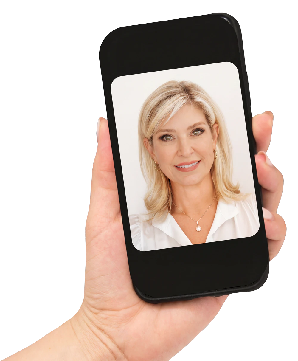 Dr. Lindsey Marshall virtual consultation on phone