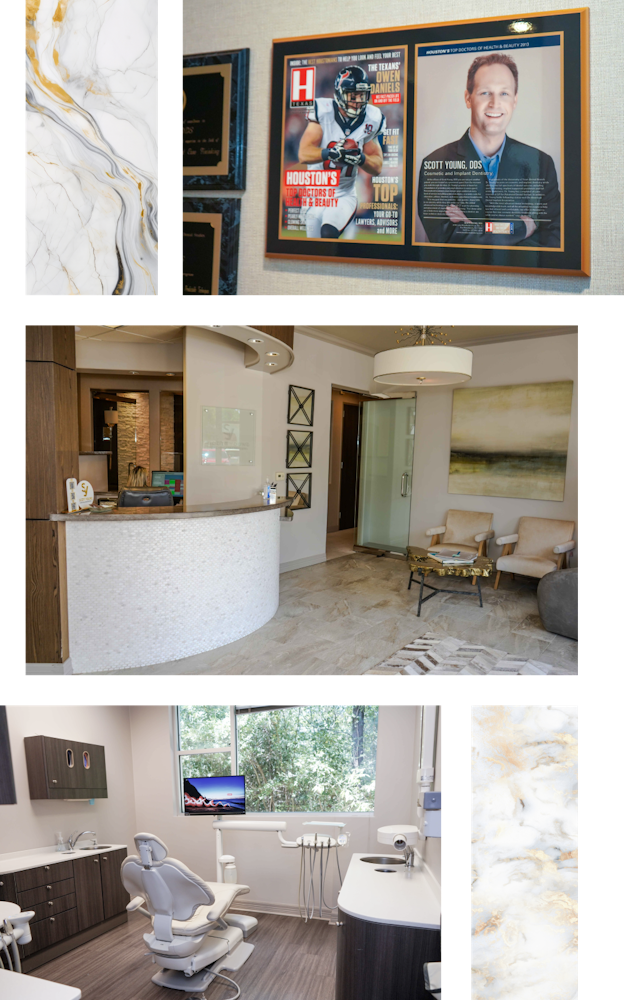 office imagery collage