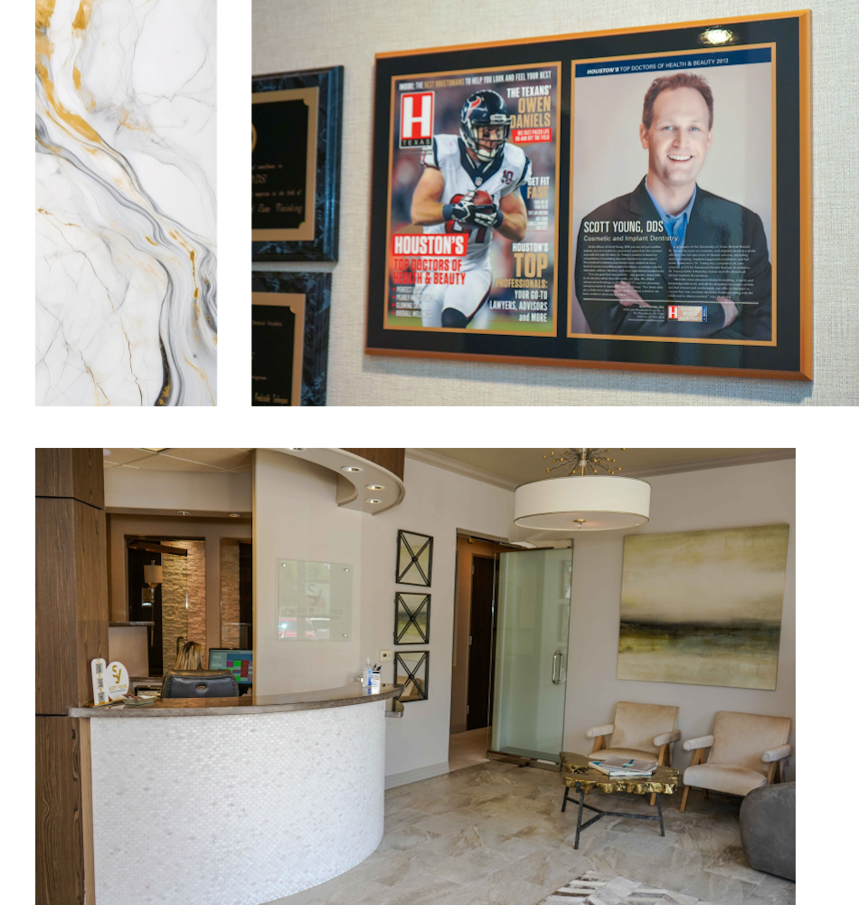 office imagery collage