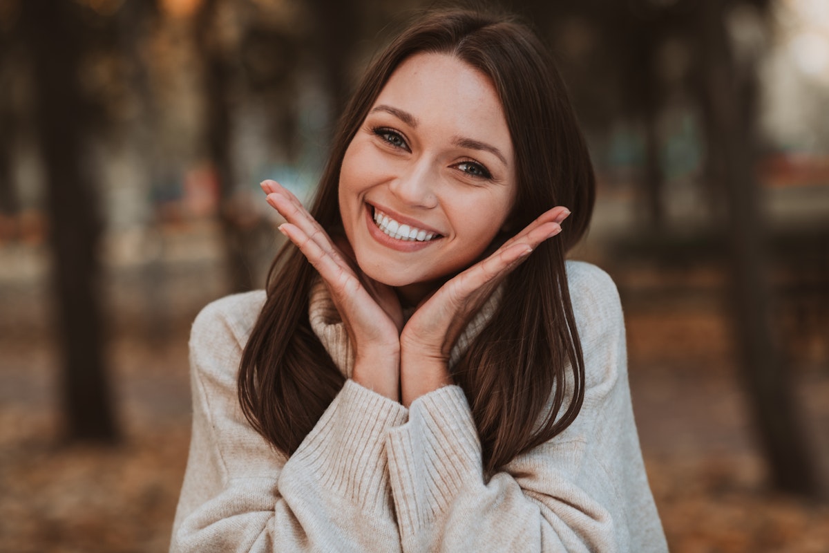 smiling woman