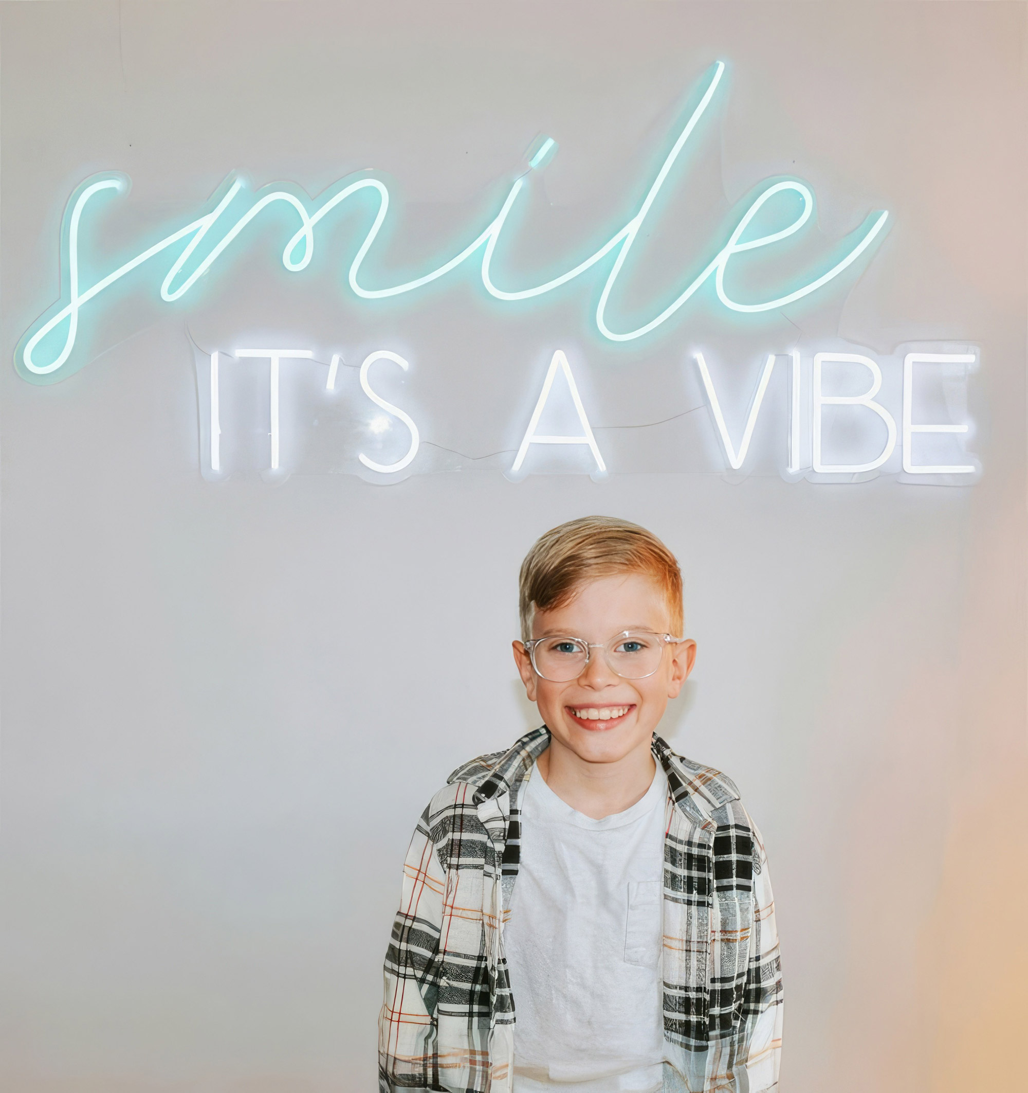 Patient smiling
