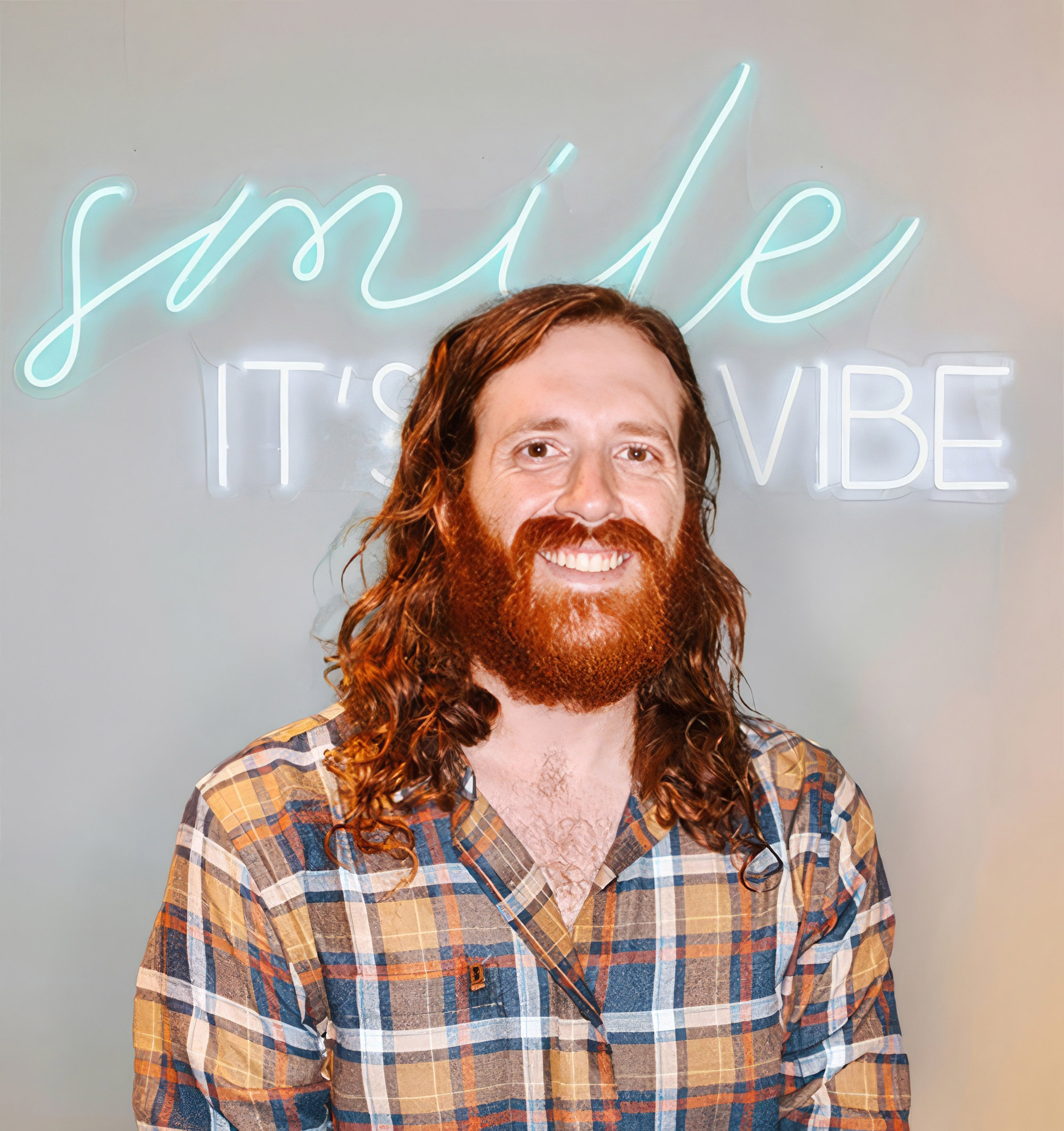 Patient smiling