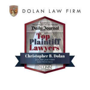 SF Daily Journal Top Plaintiff Lawyers 2022 Award
