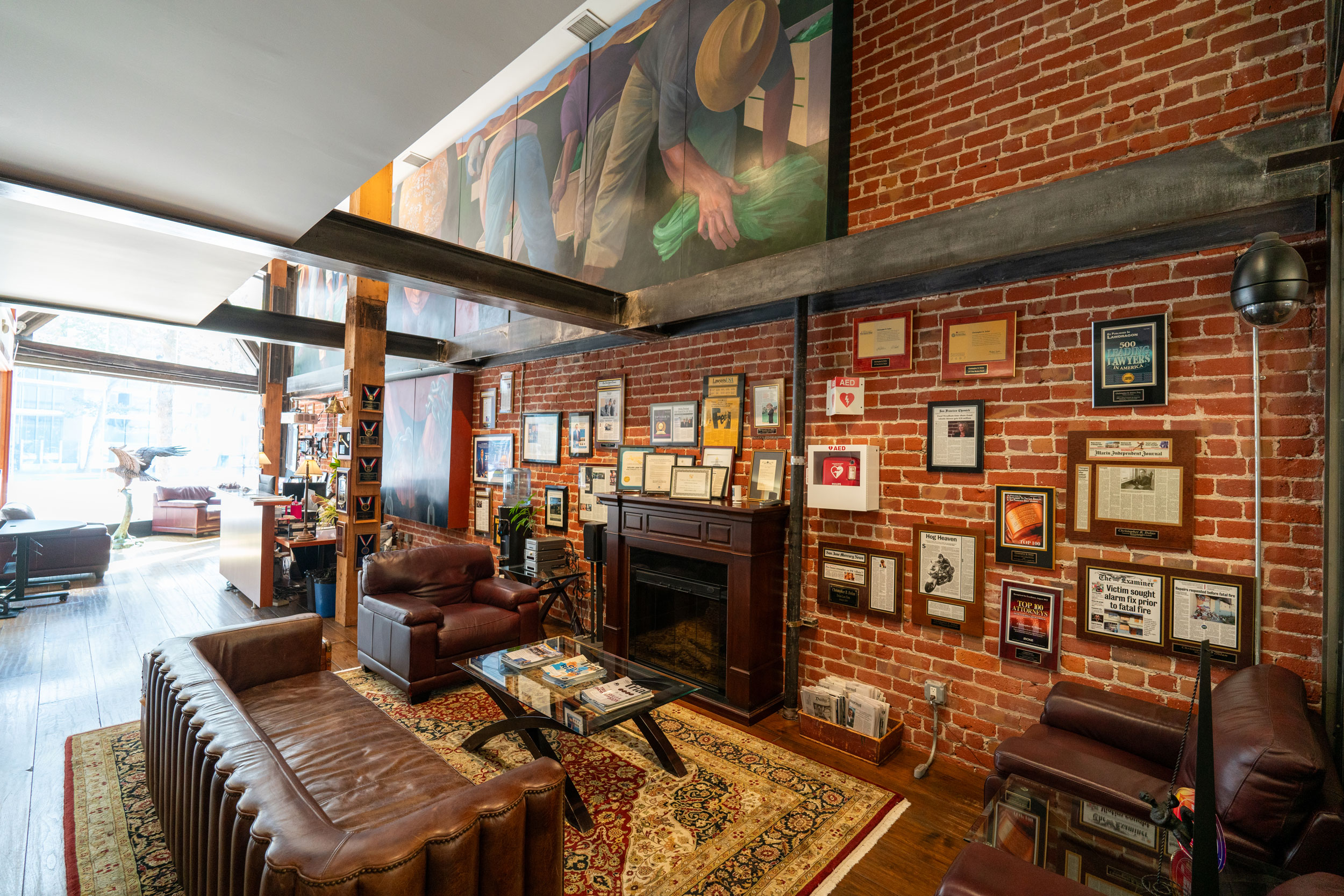 our office waiting room