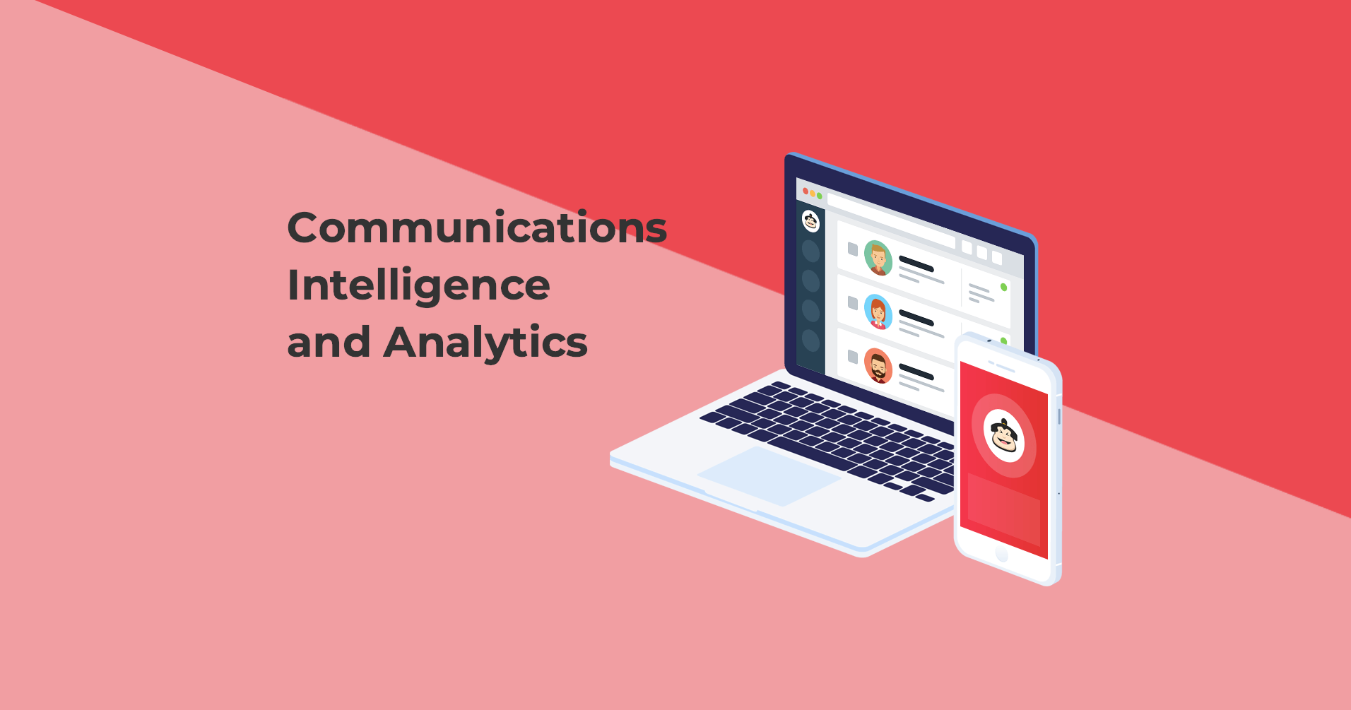 Laptop and phone showing Call Sumo