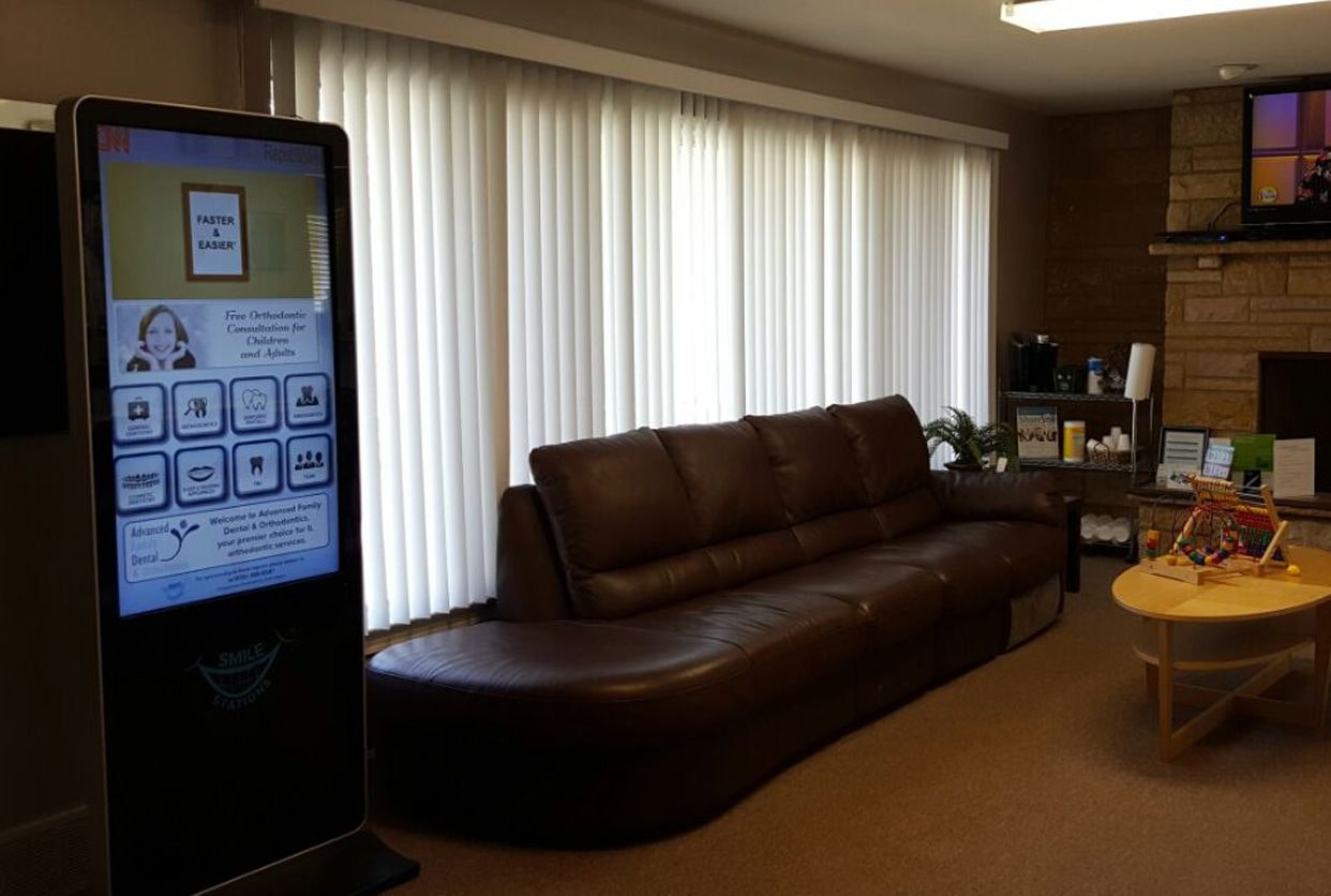 Smile Station in waiting room