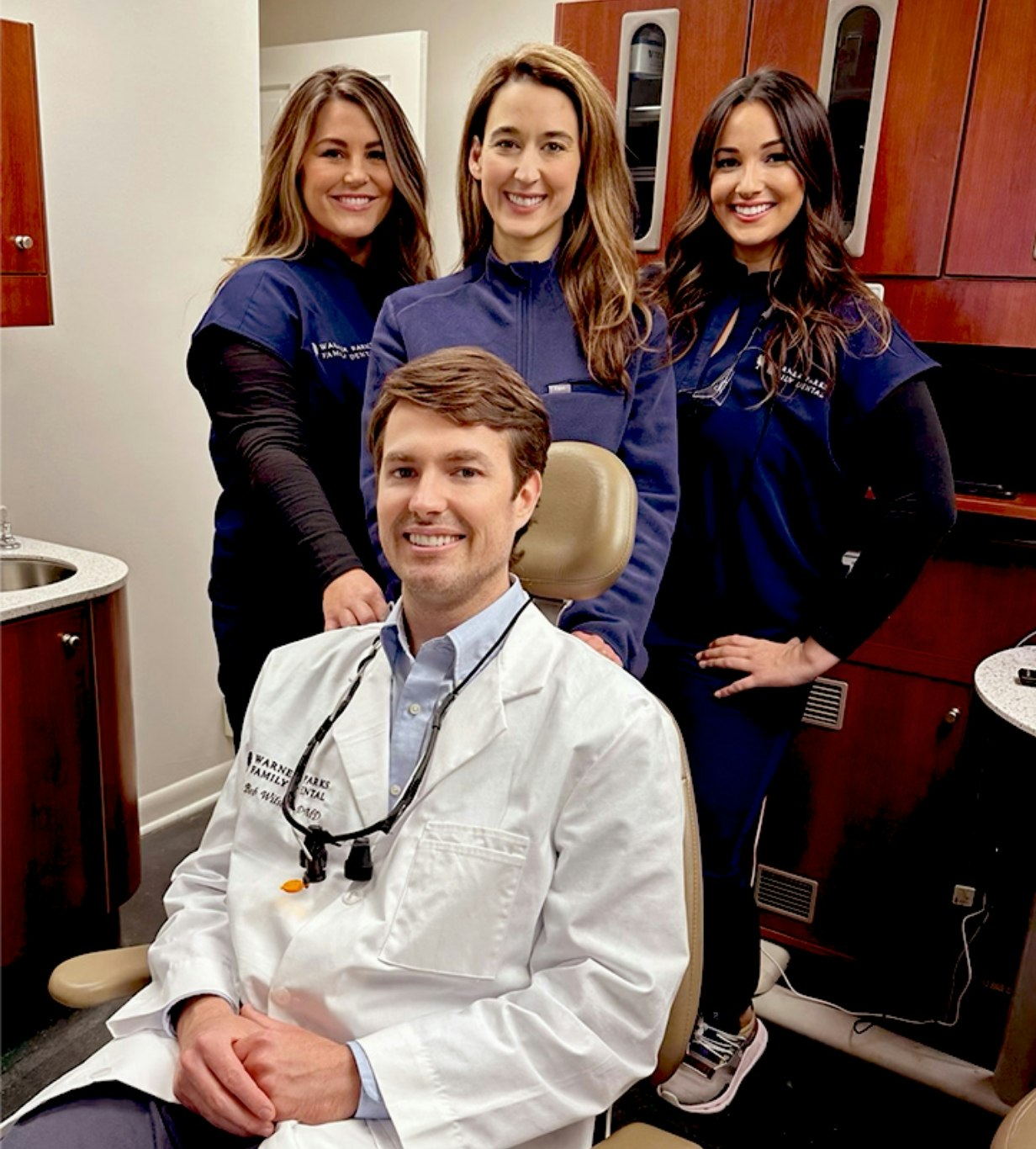 Dr. Bob Wilson and staff