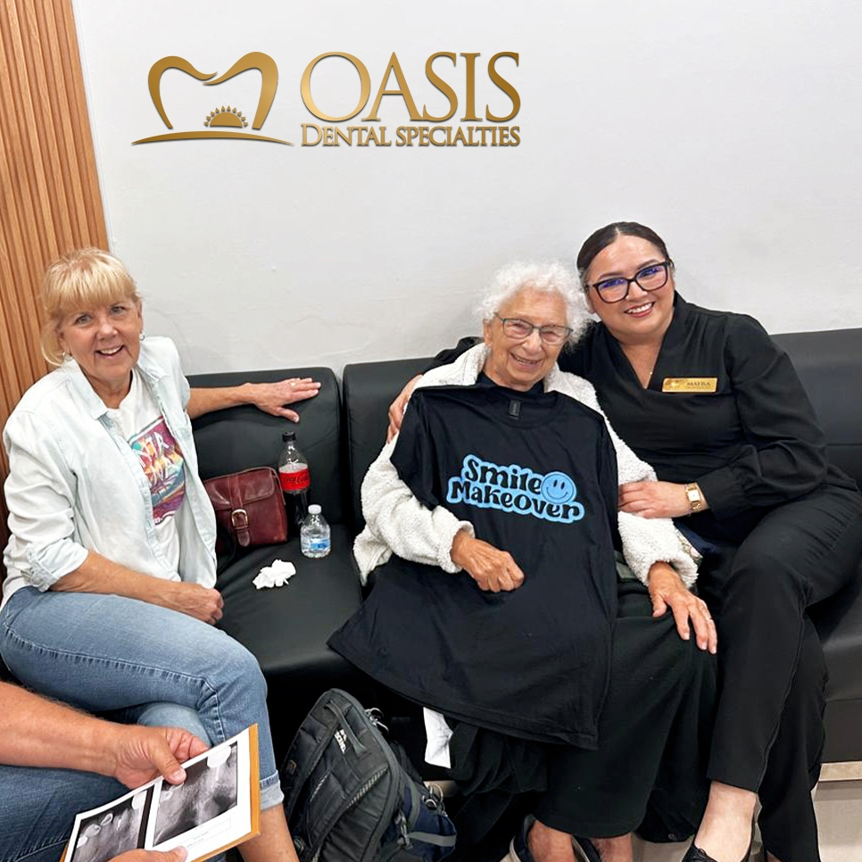 our dentist with our patients