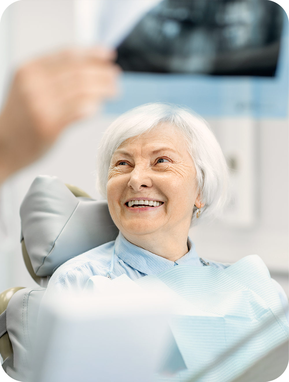 woman sitting in chair