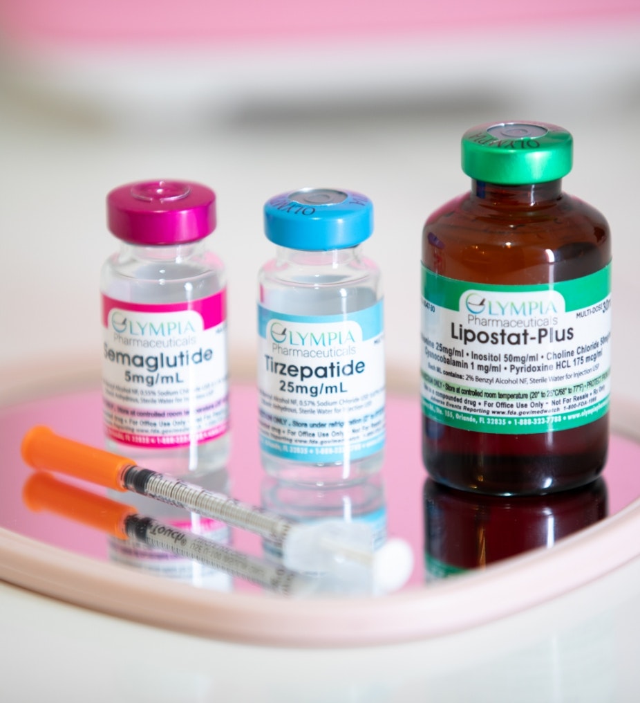 Weight loss drugs in vials