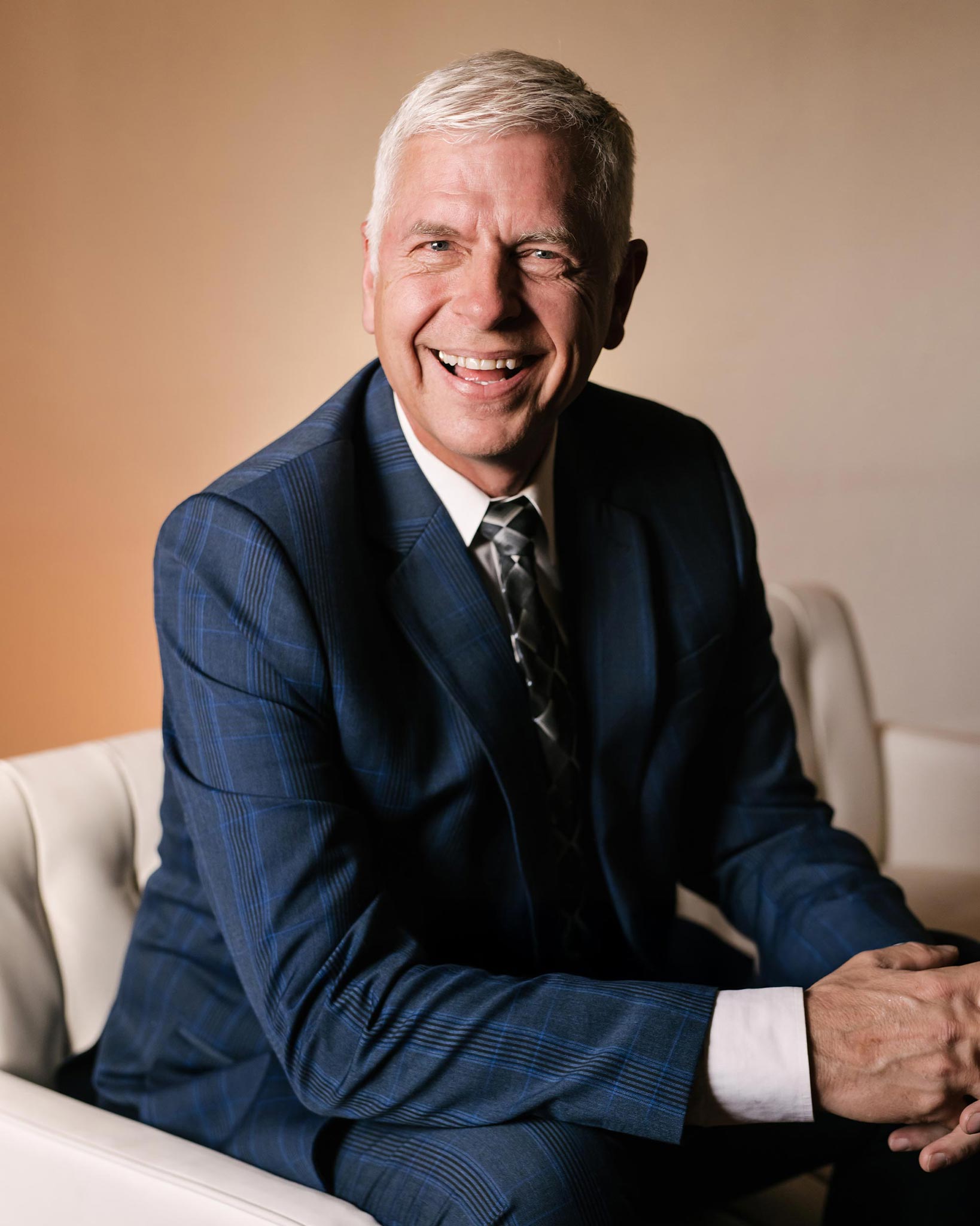 Oral surgeon Gregory Anderson and staff