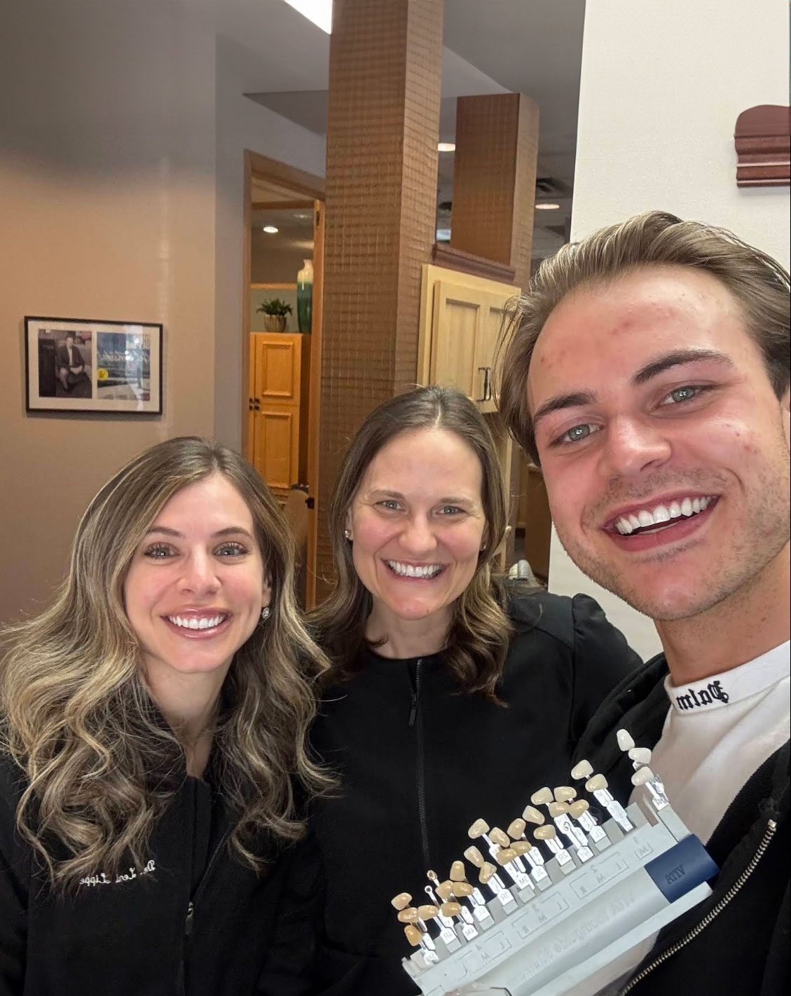 Dr. Lexi Lippe with Benji from Love Is Blind