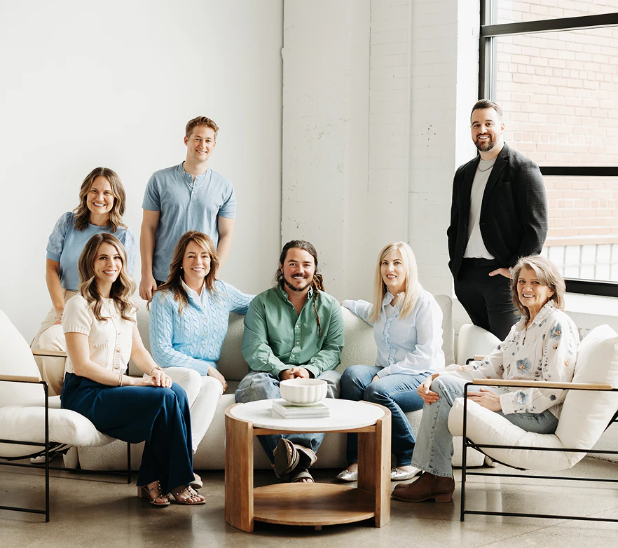 Dr. Lippe with patients