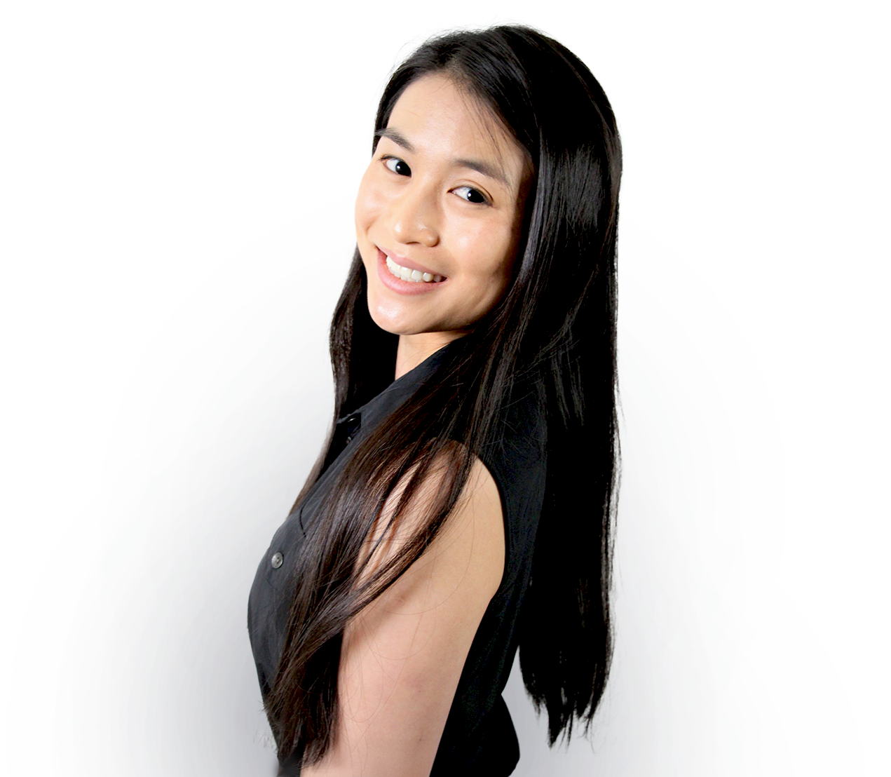 young smiling woman