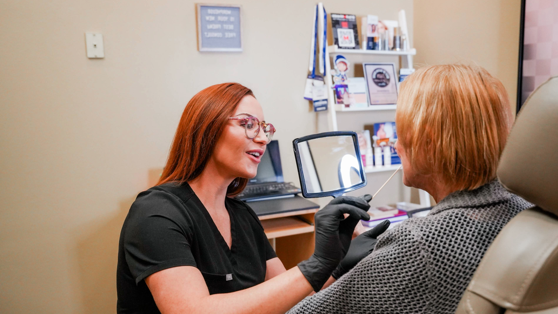 patient getting treatment